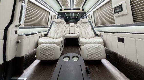 8 passenger sprinter van interior edmond