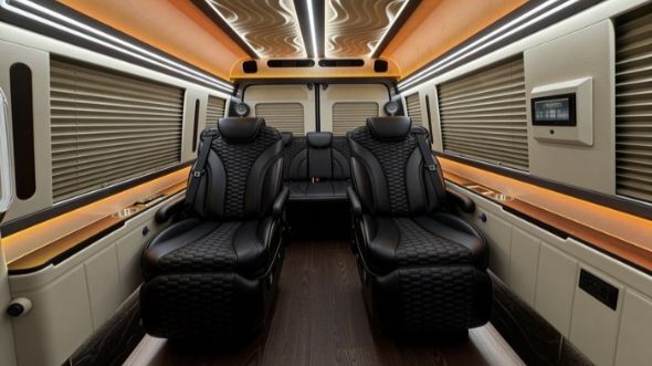 8 passenger sprinter van interior norman