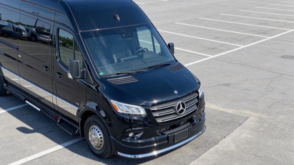 edmond wedding sprinter van rental