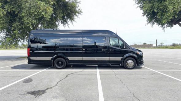 oklahoma city private event sprinter van rental