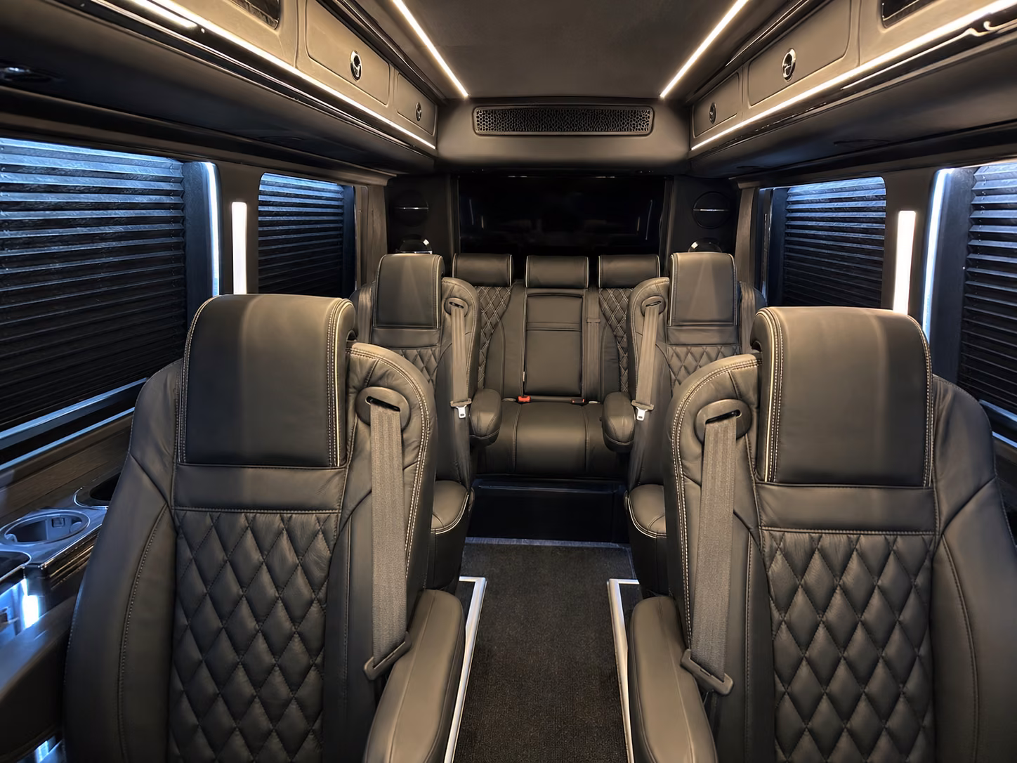 oklahoma city 12 passenger sprinter van interior