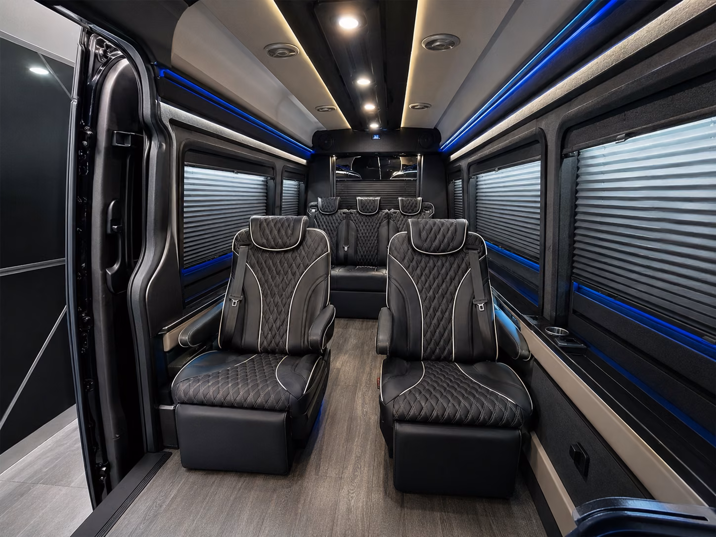 oklahoma city 18 passenger sprinter van interior