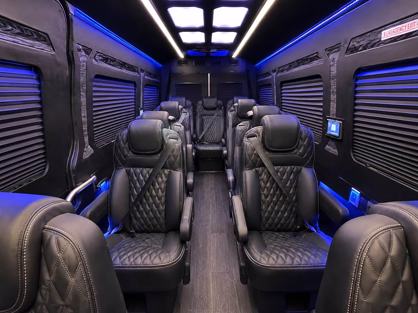 oklahoma city 20 passenger sprinter van interior