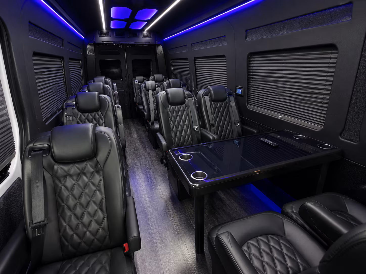 oklahoma city 8 passenger sprinter van inside