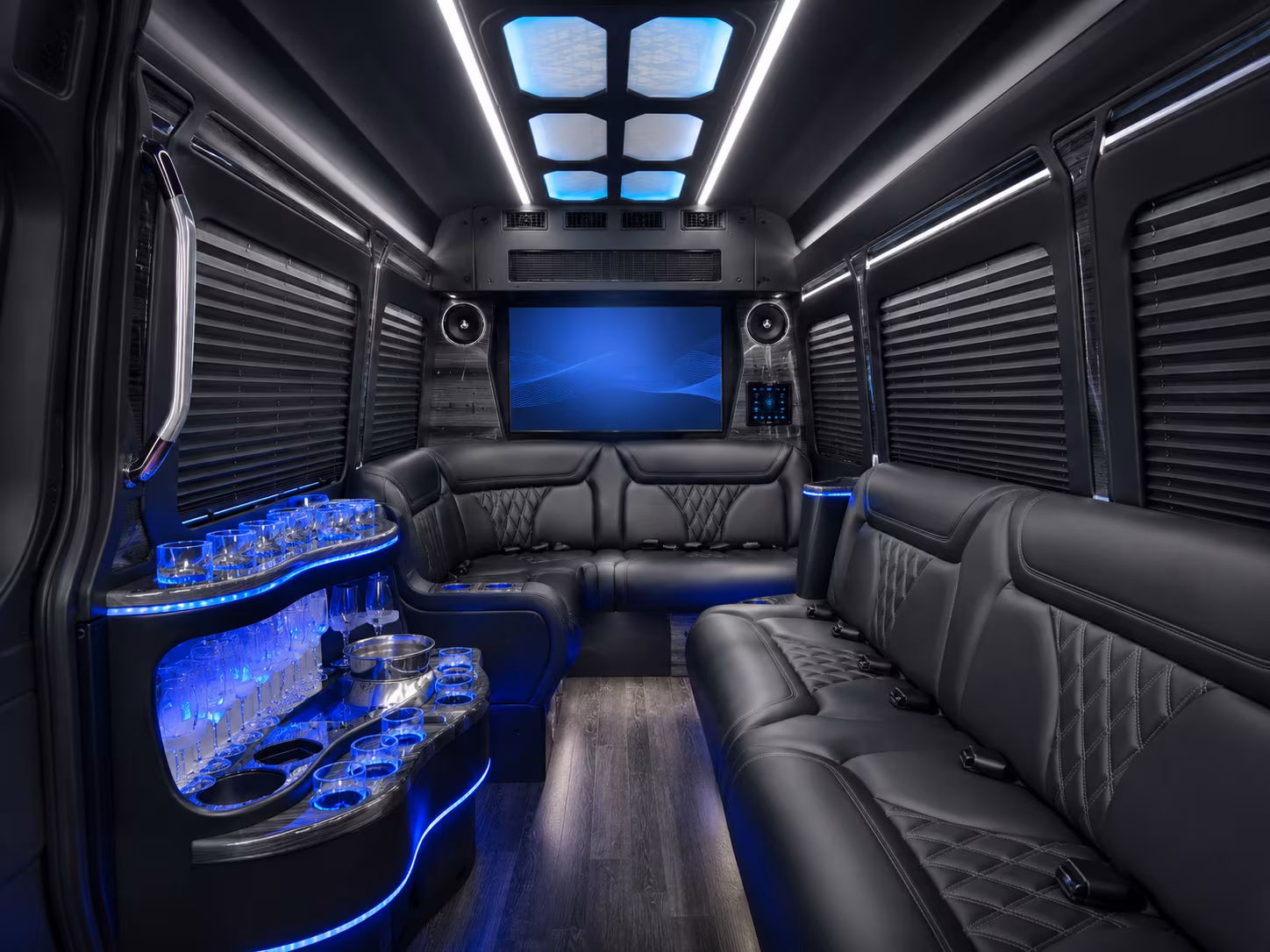 oklahoma city sprinter van rentals for ceremony to reception transfers and multi venue wedding days