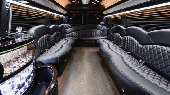 sprinter limousine inside oklahoma city